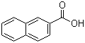 structure of CAS# 93-09-4, 2-Naphthoic acid