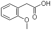 CAS # 93-25-4, 2-Methoxyphenylacetic acid, 2-Methoxybenzeneacetic acid