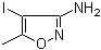 CAS # 930-85-8, 3-Amino-4-iodo-5-methylisoxazole