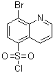 structure of CAS# 930396-14-8, 8-Bromo-5-quinolinesulfonyl chloride