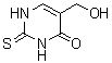 structure of CAS# 93185-31-0, 2,3-二氢-5-(羟基甲基)-2-硫代-4(1H)-嘧啶酮