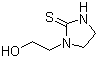 structure of CAS# 932-49-0, 1-(2-Hydroxyethyl)imidazolidine-2-thione