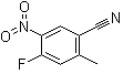 CAS # 932375-18-3, 4-Fluoro-2-methyl-5-nitrobenzonitrile