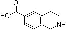 structure of CAS# 933752-32-0, 1,2,3,4-四氢-6-异喹啉羧酸