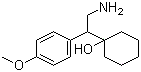 structure of CAS# 93413-77-5, 1-[2-氨基-1-(4-甲氧基苯基)乙基]环己醇