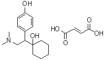 CAS # 93414-04-1, 4-[2-(Dimethylamino)-1-(1-hydroxycyclohexyl)ethyl]phenol (E)-2-butenedioate (1:1) (salt)