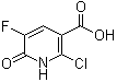 CAS 登录号：934639-56-2, 2-氯-5-氟-6-氧代-1,6-二氢吡啶-3-羧酸