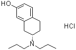 CAS # 93503-07-2, (S)-7-(Dipropylamino)-5,6,7,8-tetrahydro-2-naphthalenol hydrochloride