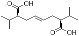 CAS # 935847-26-0, (2S,4E,7S)-2,7-Bis(1-methylethyl)-4-octenedioic acid