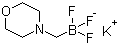 structure of CAS# 936329-94-1, (吗啉-4-基)甲基三氟硼酸钾