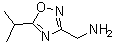 structure of CAS# 936940-30-6, 5-(1-甲基乙基)-1,2,4-恶二唑-3-甲胺