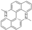 structure of CAS# 93713-30-5, (1R)-N,N'-二甲基-[1,1'-联萘]-2,2'-二胺