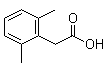 2,6-Dimethylbenzeneacetic acid molecular structure (CAS 938-50-1)