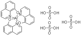 CAS # 93803-82-8, Tris(8-quinolinolato-N1,O8)aluminum sulfate (1:3)
