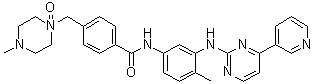 structure of CAS# 938082-57-6, 4-[(4-甲基-1-氧代-1-哌嗪基)甲基]-N-[4-甲基-3-[[4-(3-吡啶基)-2-嘧啶基]氨基]苯基]苯甲酰胺