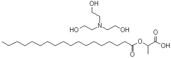 CAS # 93843-03-9, Octadecanoic acid, 1-carboxyethyl ester, compd. with 2,2',2''-nitrilotris[ethanol] (1:1)