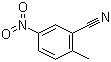 CAS # 939-83-3, 2-Methyl-5-nitrobenzonitrile, 5-Nitro-o-tolunitrile