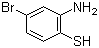 structure of CAS# 93933-49-4, 2-氨基-4-溴苯硫酚