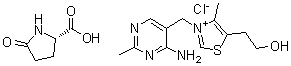 CAS # 93940-87-5, 5-Oxo-L-proline compd. with 3-[(4-amino-2-methyl-5-pyrimidinyl)methyl]-5-(2-hydroxyethyl)-4-methylthiazolium chloride (1:1)
