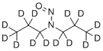 structure of CAS# 93951-96-3, N-亚硝基二丙胺-d14