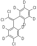 CAS # 93952-19-3, 3,3'-(Dichloroethenylidene)bis[6-chlorobenzene-1,2,4,5-d<sub>4</sub>]