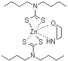 CAS # 93981-66-9, (OC-6-31)-Bis(dibutylcarbamodithioato-S,S')(morpholine-N4,O1)zinc