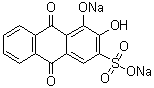 CAS # 93982-72-0, 9,10-Dihydro-3,4-dihydroxy-9,10-dioxo-2-anthracenesulfonic acid disodium salt