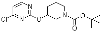 CAS # 939986-47-7, 3-[(4-Chloro-2-pyrimidinyl)oxy]-1-piperidinecarboxylic acid tert-butyl ester