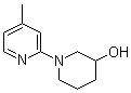 1-(4-Methyl-2-pyridinyl)-3-piperidinol molecular structure (CAS 939986-81-9)