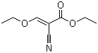 structure of CAS# 94-05-3, Ethyl (ethoxymethylene)cyanoacetate