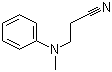 structure of CAS# 94-34-8, N-甲基-N-氰乙基苯胺