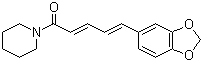 CAS # 94-62-2, Piperine, (E,E)-1-[5-(1,3-Benzodioxol-5-yl)-1-oxo-2,4-pentadienyl]-piperidine