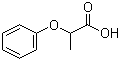 structure of CAS# 940-31-8, 2-苯氧基丙酸