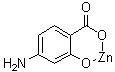 CAS 登录号：94022-09-0, 4-氨基-2-羟基苯甲酸锌络合物
