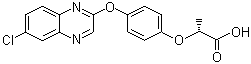 structure of CAS# 94051-08-8, Quizalofop-P