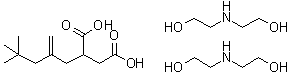 CAS # 94088-57-0, (4,4-Dimethyl-2-methylenepentyl)butanedioic acid compd. with 2,2'-iminobis[ethanol] (1:2)
