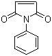 CAS # 941-69-5, N-Phenylmaleimide, 1-Phenyl-1H-pyrrole-2,5-dione, N-phenylmaleic imide, Maleimidobenzene