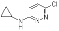 structure of CAS# 941294-45-7, 6-氯-N-环丙基-3-哒嗪胺