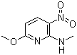 structure of CAS# 94166-58-2, 2-甲氨基-3-硝基-6-甲氧基吡啶