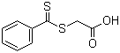 CAS # 942-91-6, 2-(Benzothioylthio)acetic acid, S-(Thiobenzoyl)thioglycolic acid, Dithiobenzoic acid carboxymethyl ester