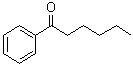 structure of CAS# 942-92-7, Hexanophenone