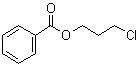 structure of CAS# 942-95-0, 3-Chloropropyl benzoate