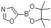 structure of CAS# 942070-84-0, 5-(4,4,5,5-四甲基-1,3,2-二氧硼杂环戊烷-2-基)-1,3-恶唑