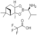 CAS # 94242-81-6, [3aS-[2(S*),3aa,4b,6b,7aa]]-Hexahydro-3a,5,5-trimethyl-alpha-(1-methylethyl)-4,6-methano-1,3,2-benzodioxaborole-2-methanamine trifluoroacetate