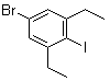 structure of CAS# 942475-12-9, 5-溴-1,3-二乙基-2-碘苯