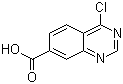 structure of CAS# 942507-89-3, 4-Chloro-7-quinazolinecarboxylic acid