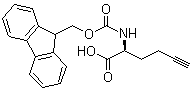 structure of CAS# 942518-21-0, Fmoc-L-propargylalanine