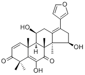 CAS # 942582-15-2, Walsuronoid B, (11beta,15beta)-21,23-Epoxy-6,11,15-trihydroxy-4,4,8,14-tetramethyl-18,24-dinorchola-1,5,13(17),20,22-pentaene-3,7-dione