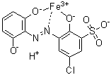 CAS # 94276-45-6, [5-Chloro-3-[(2,6-dihydroxyphenyl)azo]-2-hydroxybenzenesulfonato(3-)]iron