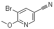 structure of CAS# 943153-51-3, 5-溴-6-甲氧基-3-吡啶甲腈
